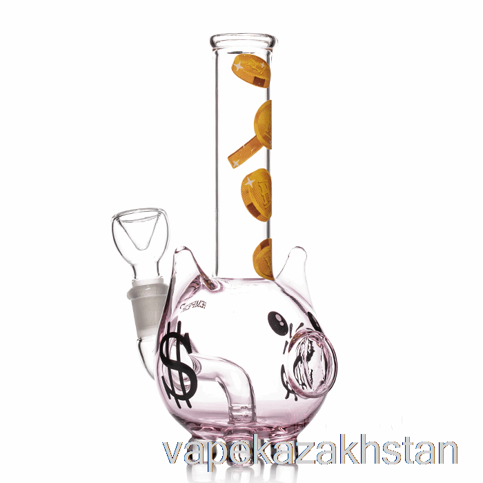 Vape Kazakhstan HEMPER Piggy Bank Bong Pink